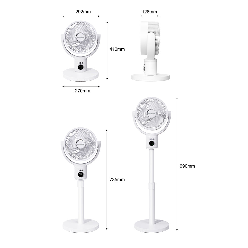 Lenyes LHF10 Dijital LED Göstergeli 5 Kademeli Uzaktan Kumandalı Uzayabilen Gövdeli 10 inç Fan Lenyes LHF10 Dijital LED Göstergeli 5 Kademeli Uzaktan Kumandalı Uzayabilen Gövdeli 10 inç Fan